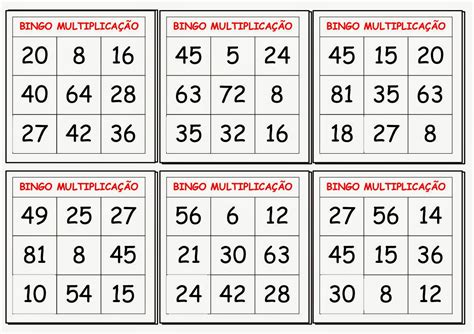 Carte La De Bingo Para Imprimir
