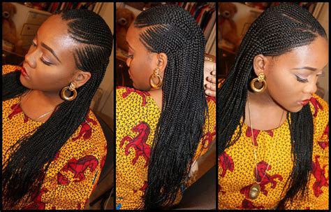 The swirl effect hairstyle at the top of the head oozes character and gives the your style so much more oomph! Ghana Braids: Check Out These 20 Most Beautiful Styles ...