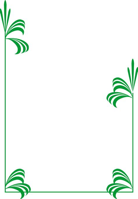 Borders With Leaves Leaves Border Png Leaves Border Png Transparent