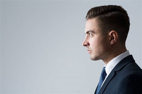 11200 Man In Suit Side Profile Stock Photos Pictures And Royalty Free