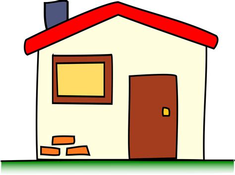 House Cartoon Drawing Clip Art Cartoon House Png Download 24001788