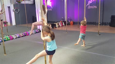 Kids Pole Sport Class Diamond Class Pole And Fitness Studio Youtube