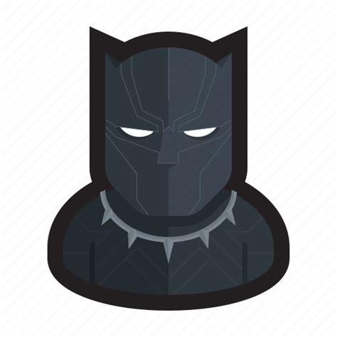 Black Panther Cat Marvel Panther Superhero Wakanda Icon