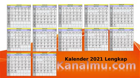 Download Template Kalender 2021 Format Cdr Lengkap Jawa Hijriyah Yang