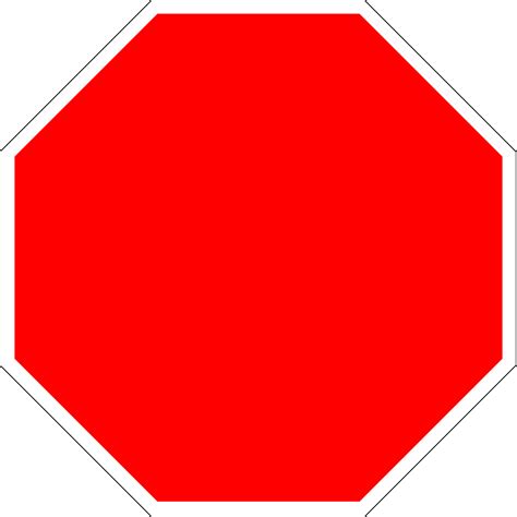 Blank Stop Sign Clip Art 20 Free Cliparts Download Images On