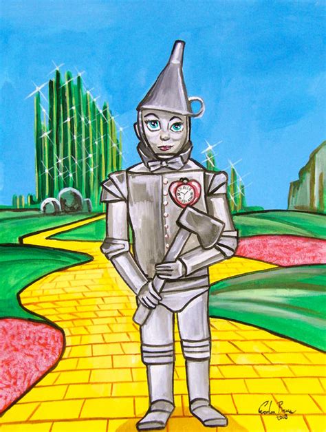 The Tin Man Wizard Of Oz Art By Gordonbruce On Deviantart