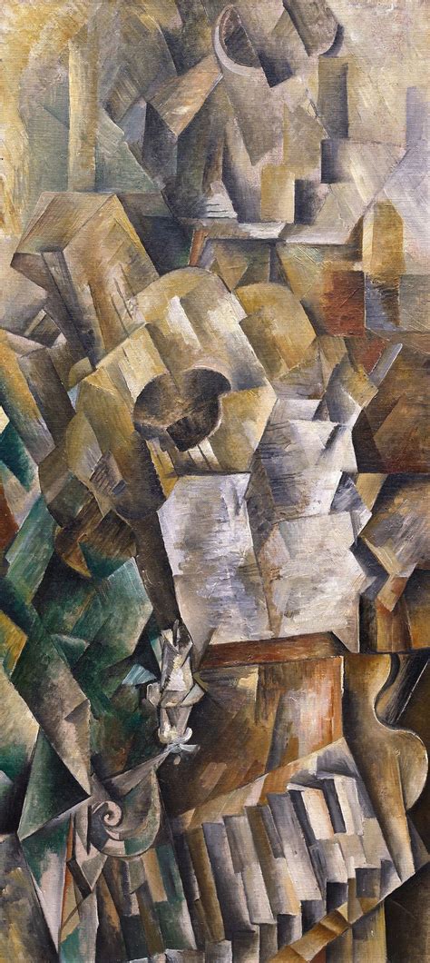 Piano And Mandola By Georges Braque Via Guggenheim Museum Georges
