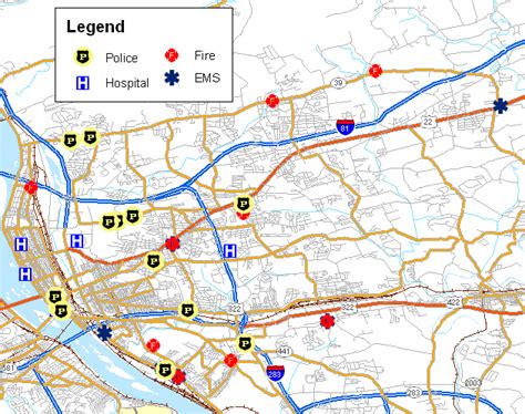 Harrisburg Pa Wall Map Shop City County Maps