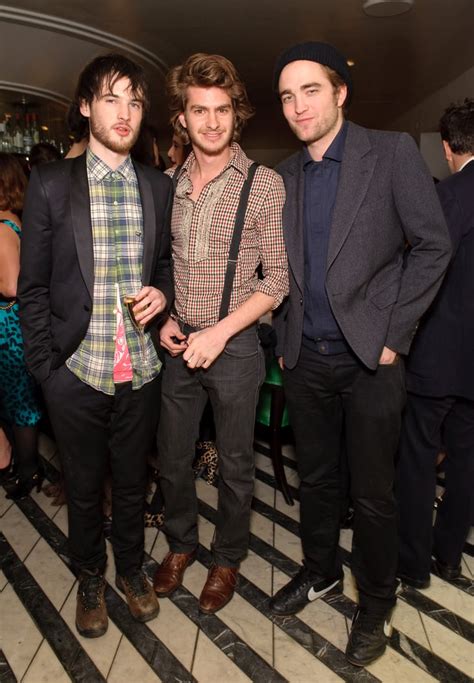 Tom Sturridge Andrew Garfield And Robert Pattinson Were A Handsome