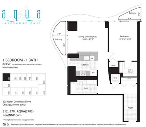 Aqua Chicago Floor Plans Floorplansclick