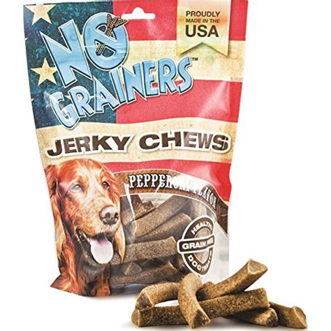 No Grainers by Nootie Jerky Chew Grain Free Liver Treats, 1-Pound