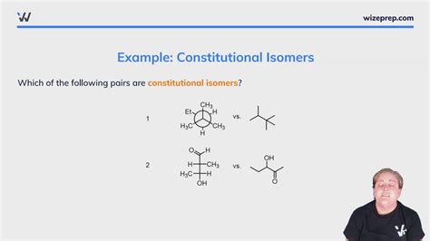 constitutional isomers wize university organic chemistry textbook wizeprep