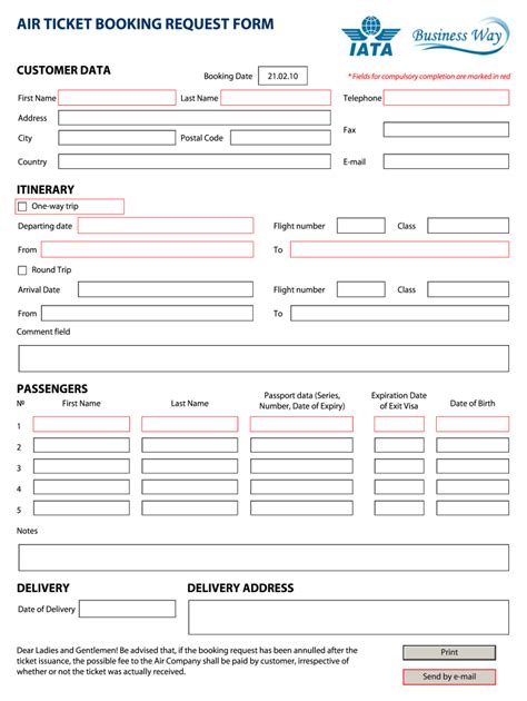 Flight Request Form Template Fill Out And Sign Online Dochub