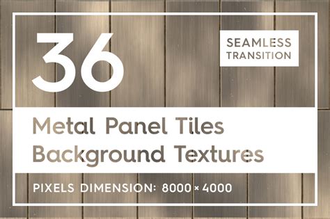 36 Metal Panel Tiles Backgrounds Metal Panels Textured