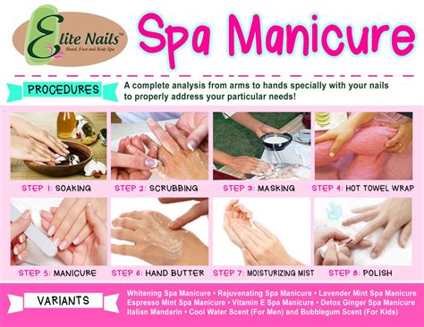 Elite Nails Hand Foot And Body Spa The Steps To Achieve An Amazing