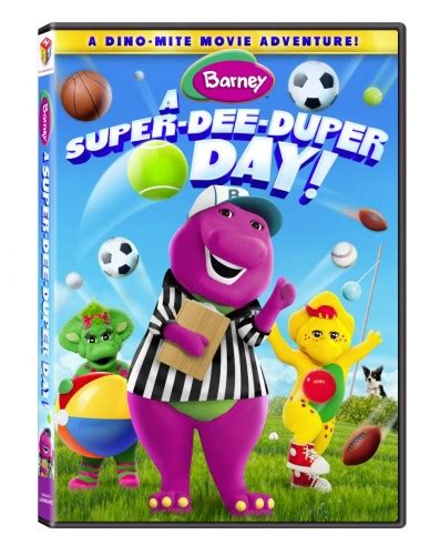 Barney A Super Dee Duper Day Have Sippy Will Travel