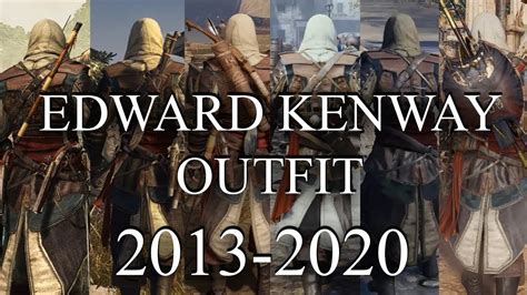 Assassin S Creed Evolution Of Edward Kenway Outfit Youtube