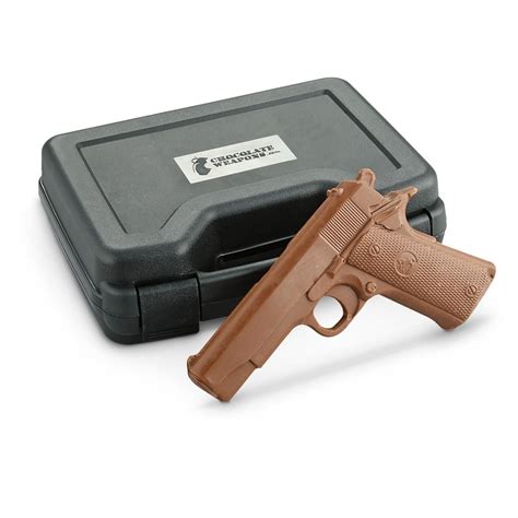 Great gift for firearm owner, gun lover, 2nd amendment supporter! Chocolate Pistol! Almost a full pound of rich, scrumptious ...