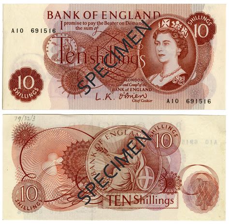Withdrawn Banknotes Bank Of England