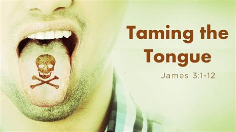 Taming The Tongue James 31 12 Tbc061415 James 31 12 Bible Portal