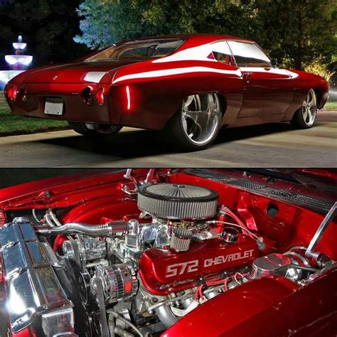 Candy Apple Red 1971 Wide Body Chevelle Ss Built By Lpz Inc Offices