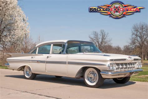 1959 chevrolet impala 4 door sedan gorgeous big fin impala factory ac classic chevrolet impala