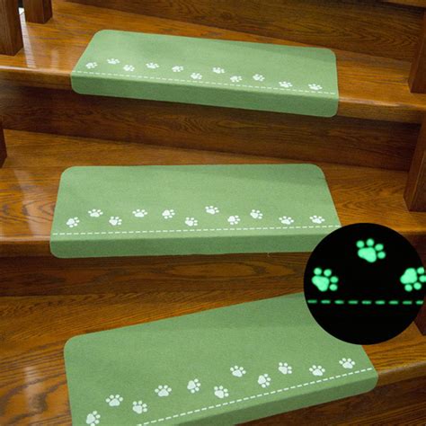 Honana Wx M3 Luminous Stair Mat Step Floor Carpet Easy Clean Door Anti