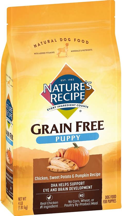 Natures Recipe Grain Free Puppy Chicken Sweet Potato And Pumpkin