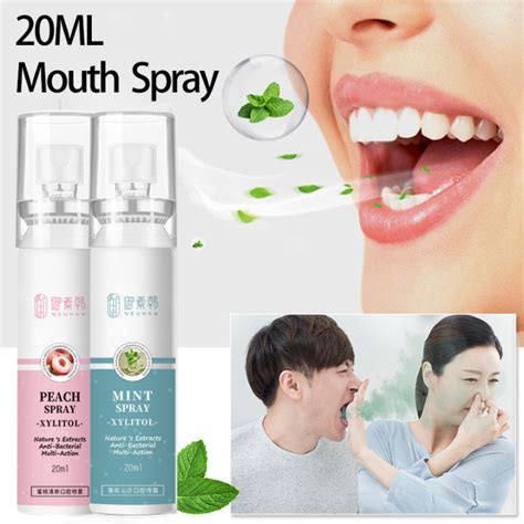 【original】20ml mouth spray reflesh breath freshener small portable oral spray herbal fresh