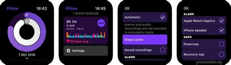 This application is fully featured and it's absolutely free. 7 Best Sleep Tracker App for Apple Watch 2020 - PremiumInfo