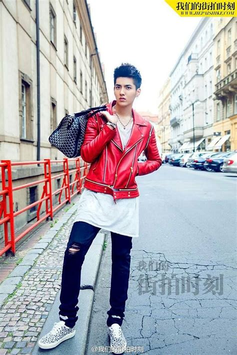 Image captionkris wu is one of china's biggest celebrities. Pin by Bobby on K-POP | Fashion, Red jacket, Kris wu