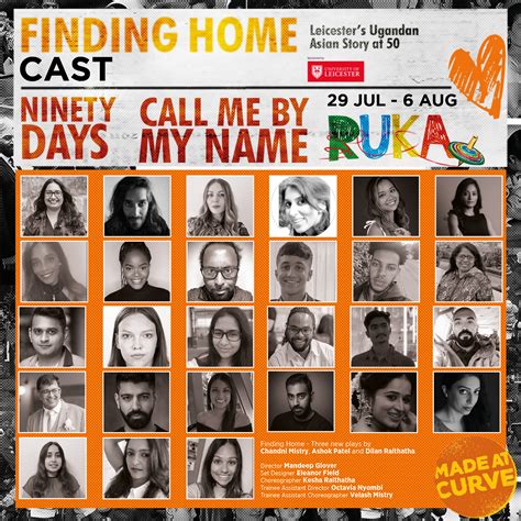 Finding Home Leicester S Ugandan Asian Story At Company Announced Curve Theatre Leicester