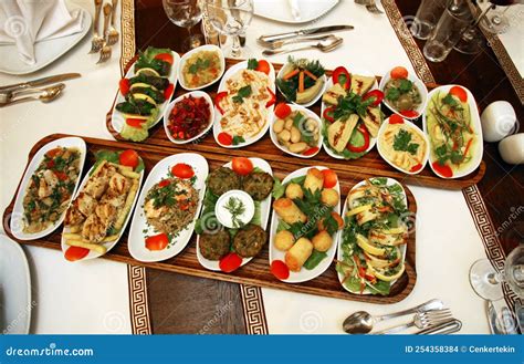 Turkish Appetizer Foods Stock Photo Image Of Garnish