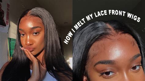 Updated How I Melt My Lace Front Wigs And Install Youtube