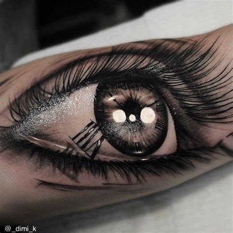 Really Detailed Eye Tattoo On Arm Tatuaje Del Tercer Ojo Ojos