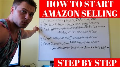 How To Start Selling On Amazon STEP BY STEP For Beginners ...