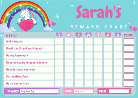Printable Reward Charts Printable Reward Charts Toddler Reward Chart