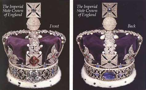 The Imperial State Crown Of The United Kingdom The Real Thing Front