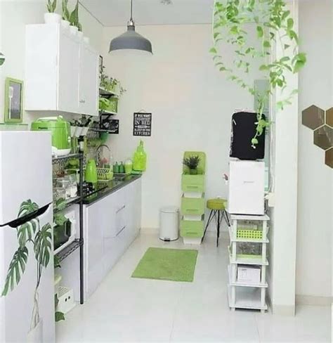 desain dapur minimalis modern  ruangan sempit idesain
