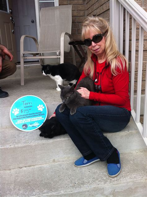 Terri with Buddy & Jacob. Buddy & Jacob were adopted from the Toronto ...