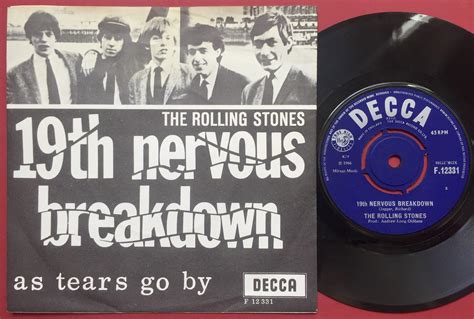 Nostalgipalatset Rolling Stones 19th Nervous Breakdown Dansk Ps 1966