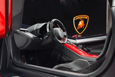 Lamborghini Aventador J Interior Car Body Design