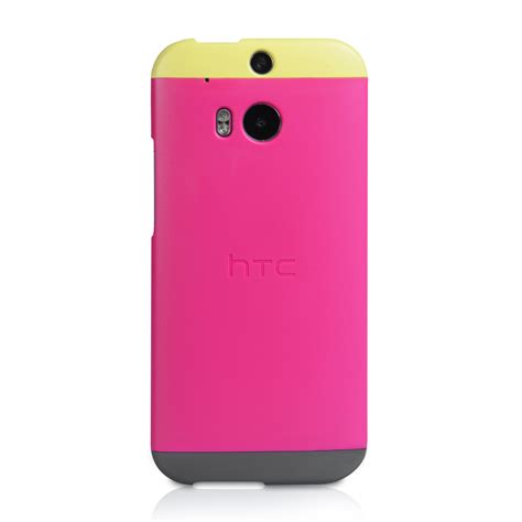 Official Htc One M8 Double Dip Case Pink Mobile Mad