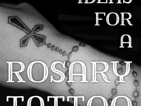 Discover More Than 67 Rosary Bead Tattoo Super Hot In Eteachers