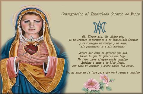 Imágenes Religiosas De Galilea Consagración Al Corazón Inmaculado De María