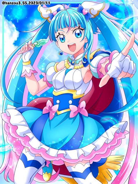 Sora Harewataru And Cure Sky Precure And More Drawn By Hanzou Danbooru