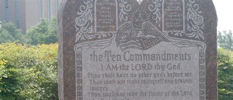 Arkansas Attorney General Rejects The Satanic Temples Claim That Ten Commandments Monument Is