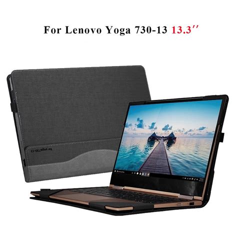 Laptop Cover For Lenovo Yoga 730 13 3 Detachable Magnetic Case Pu