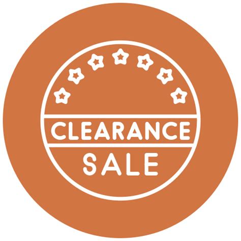 Clearance Generic Flat Icon