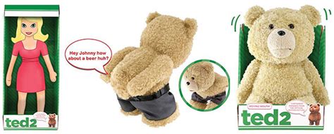 Ted 2 Ted 24 Inch R Rated Talking Plush Teddy Bear Br